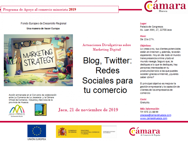 Curso Blog, Twitter: Redes Sociales para tu comercio