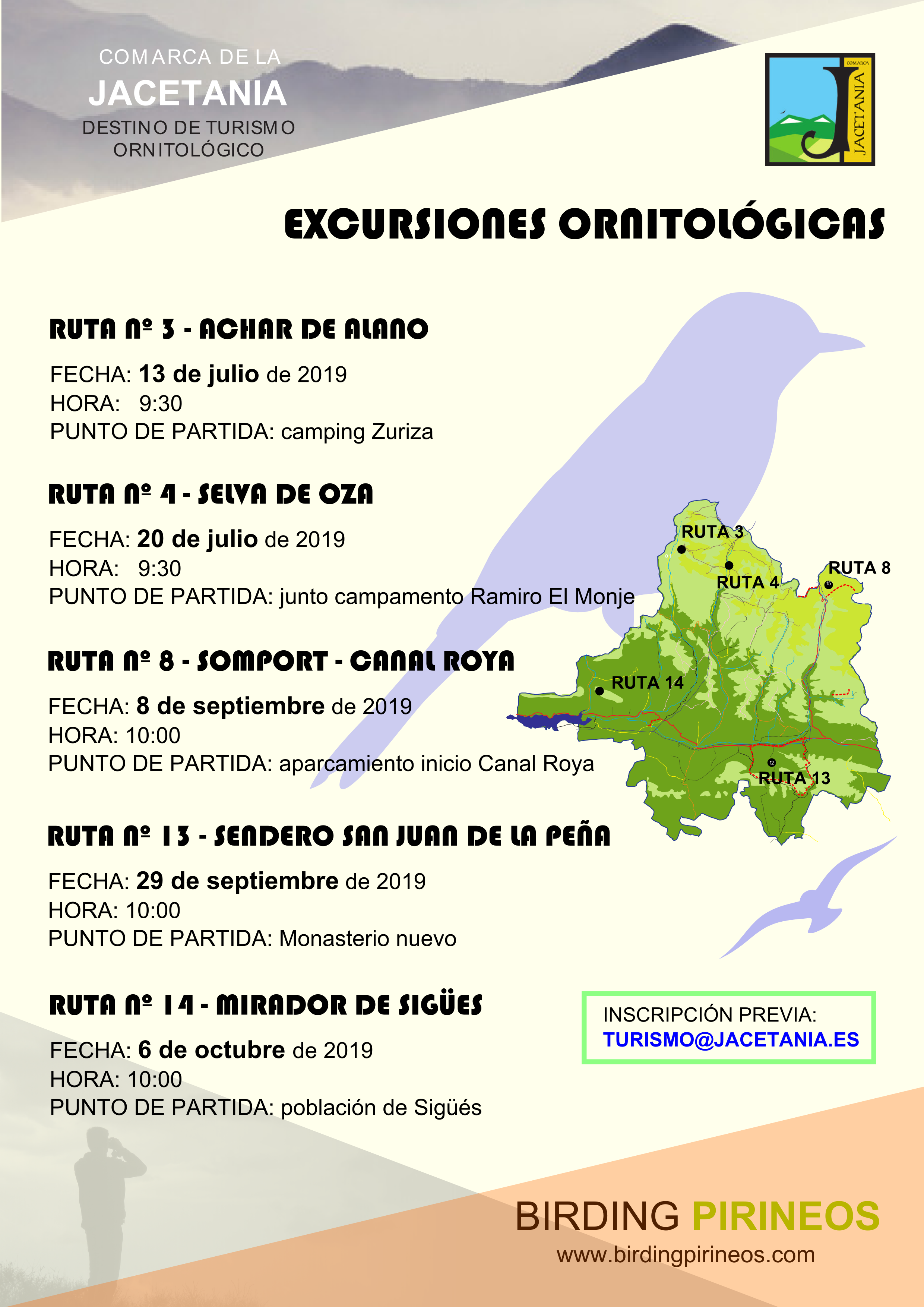 Excursiones Ornitológicas