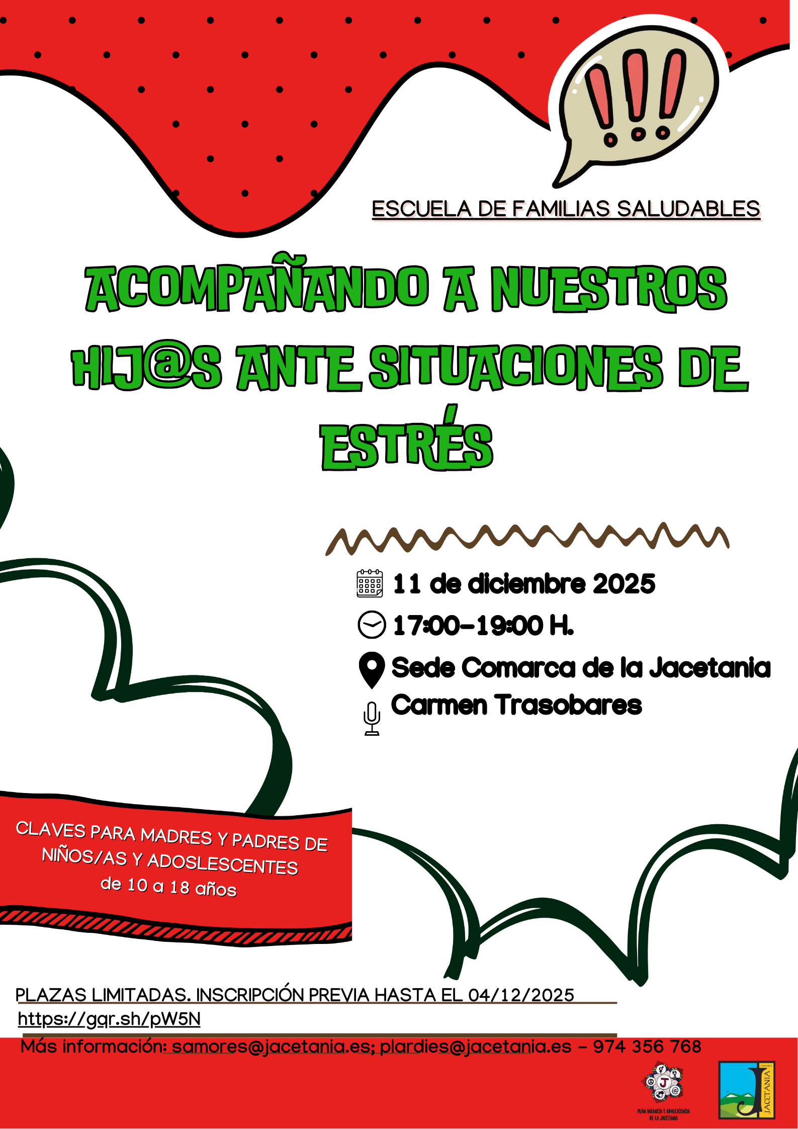 Acompañando a nuestr@s hij@s ante situaciones de estrés