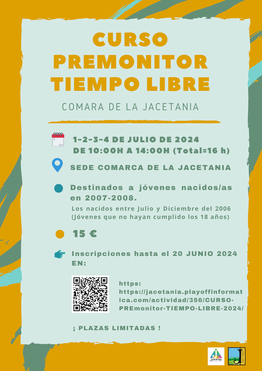 ¡Prepárate para el verano como premonitor/a de tiempo libre!