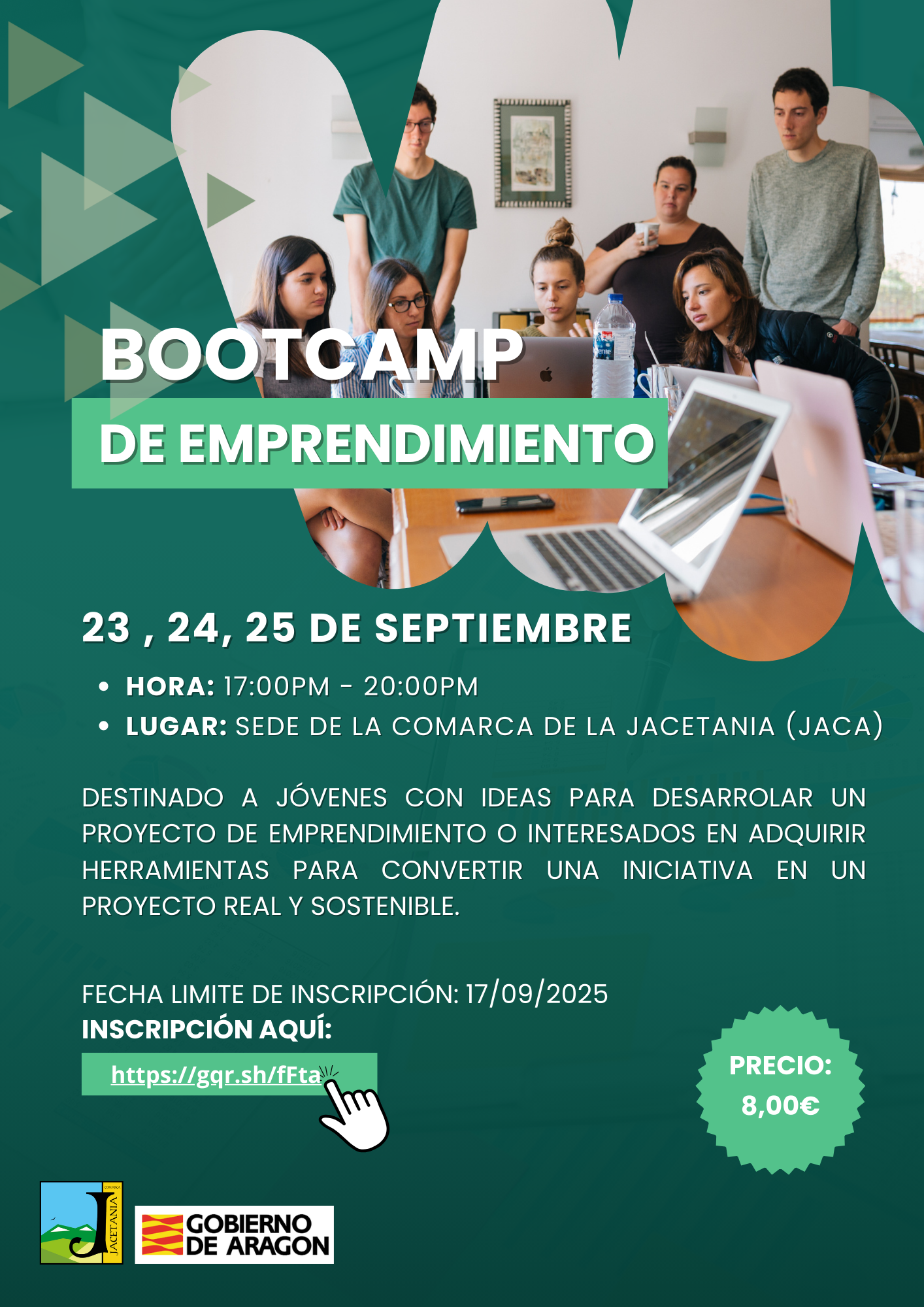 BOOTCAMP DE EMPRENDIMIENTO (23,24 y 25 de septiembre)