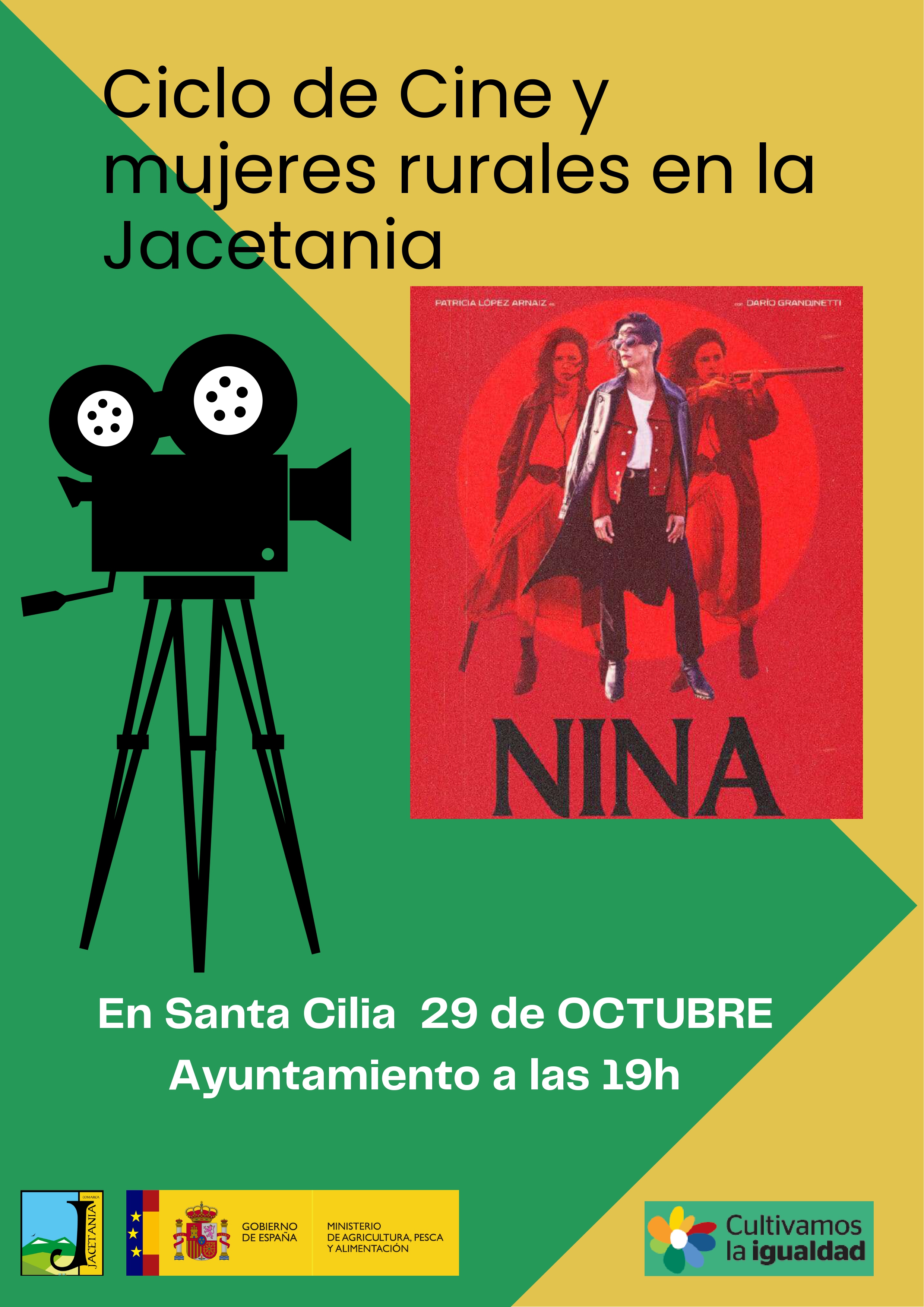 CICLO DE CINE Y MUJERES RURALES: SANTA CILIA 