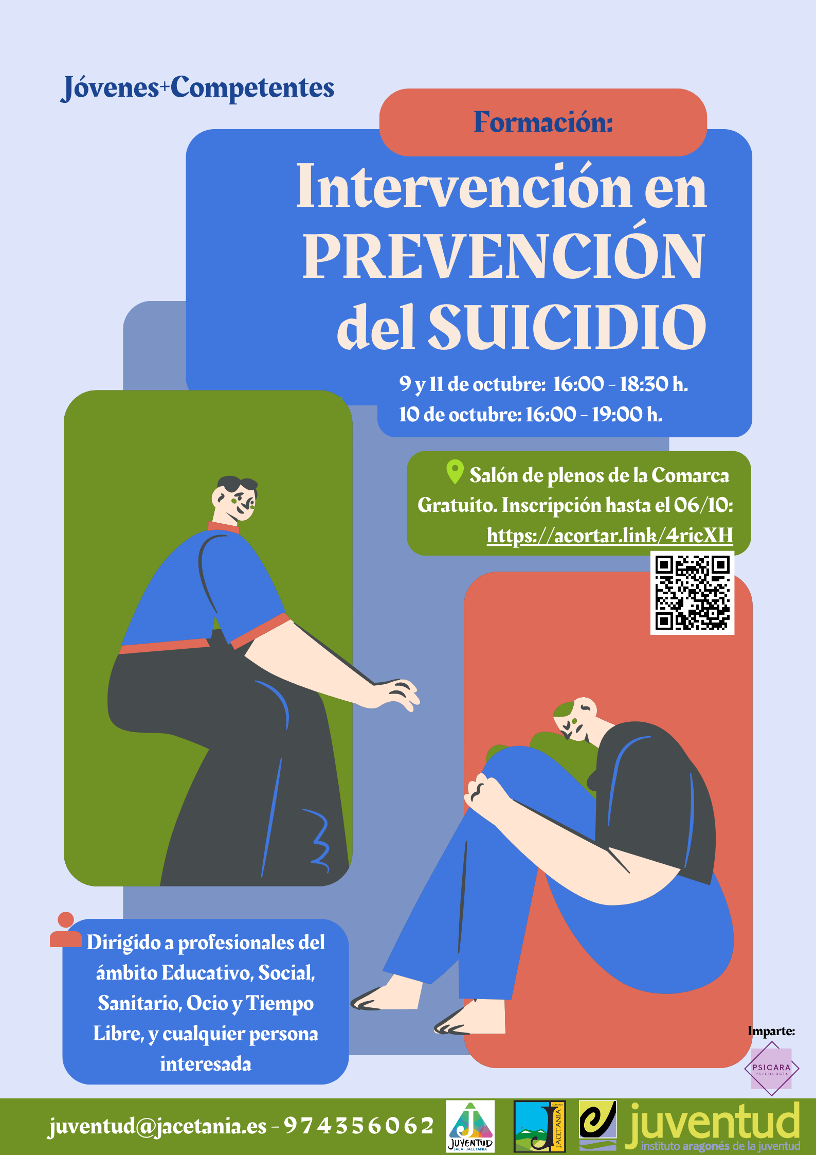 Curso Intervención en prevención del suicidio
