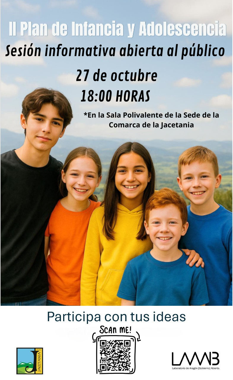 II PLAN COMARCAL DE INFANCIA Y ADOLESCENCIA: SESIÓN INFORMATIVA 