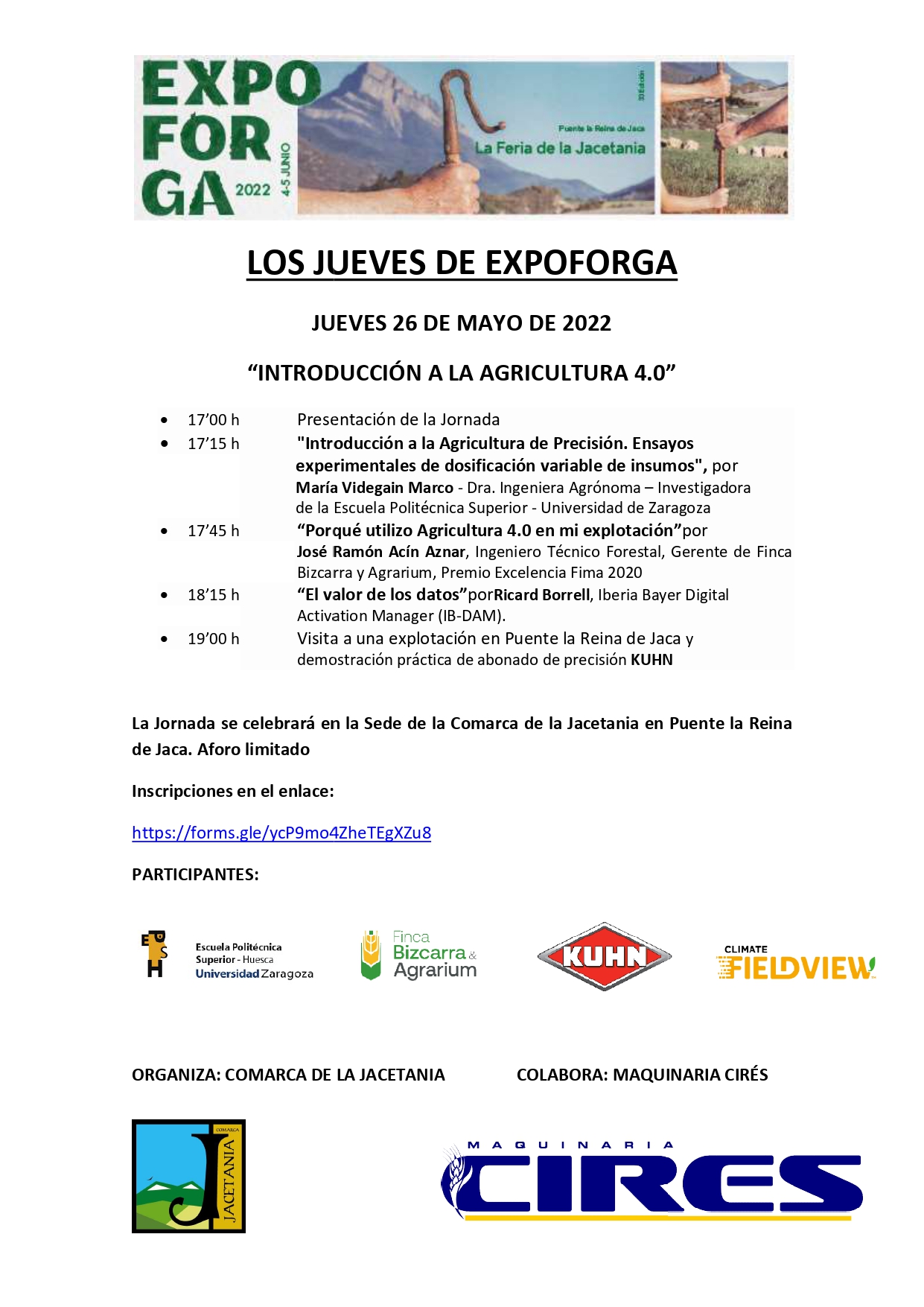 Jornada técnica de Expoforga:
