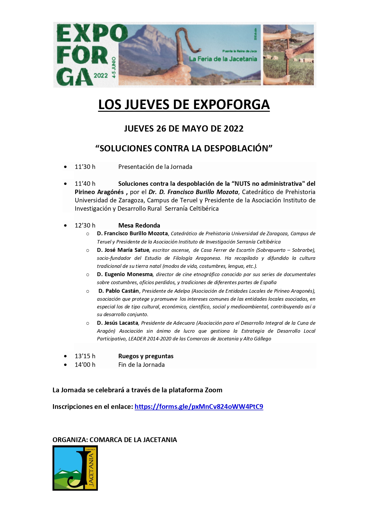 Jornada técnica de Expoforga: