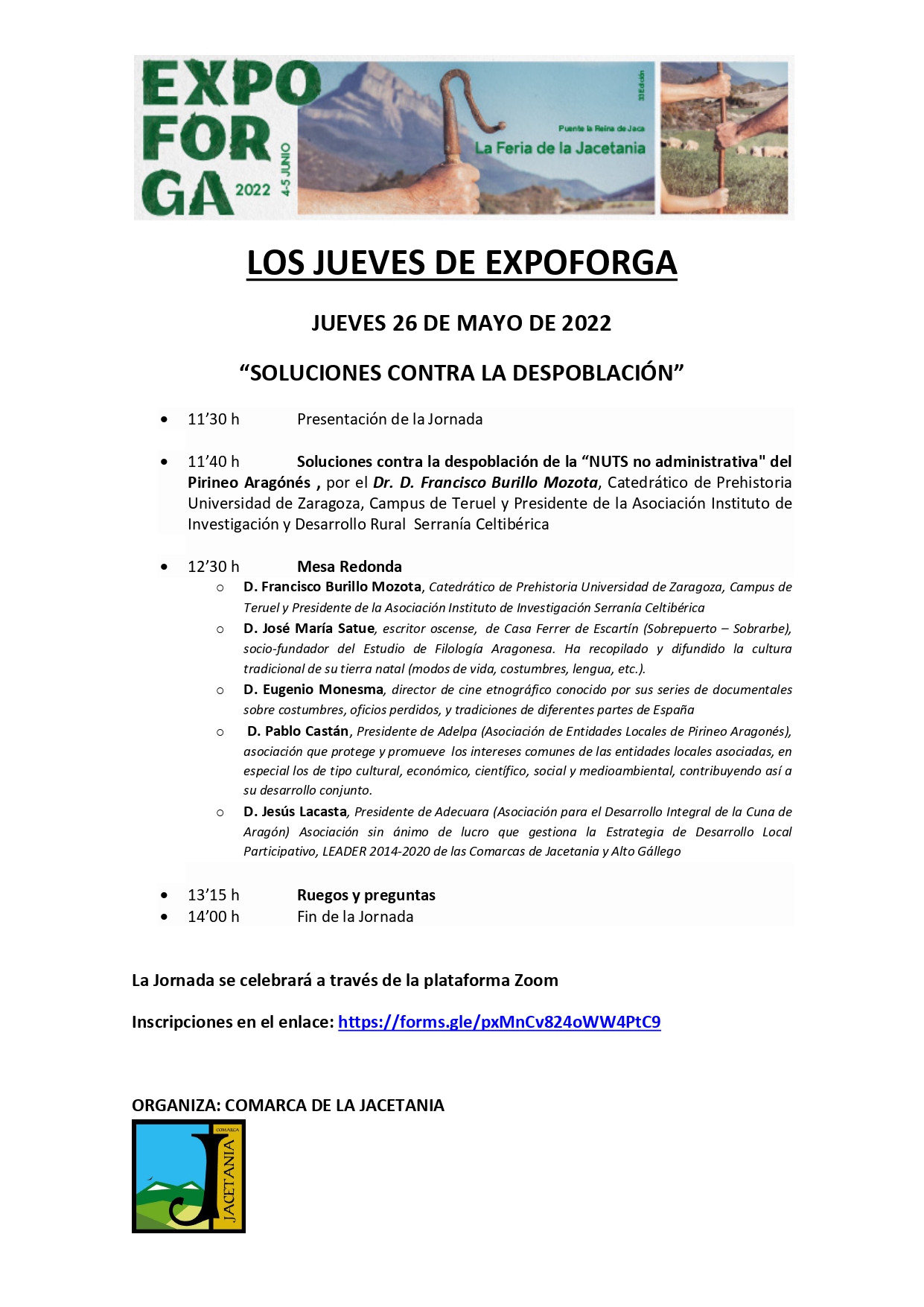 Jornada técnica de Expoforga: 