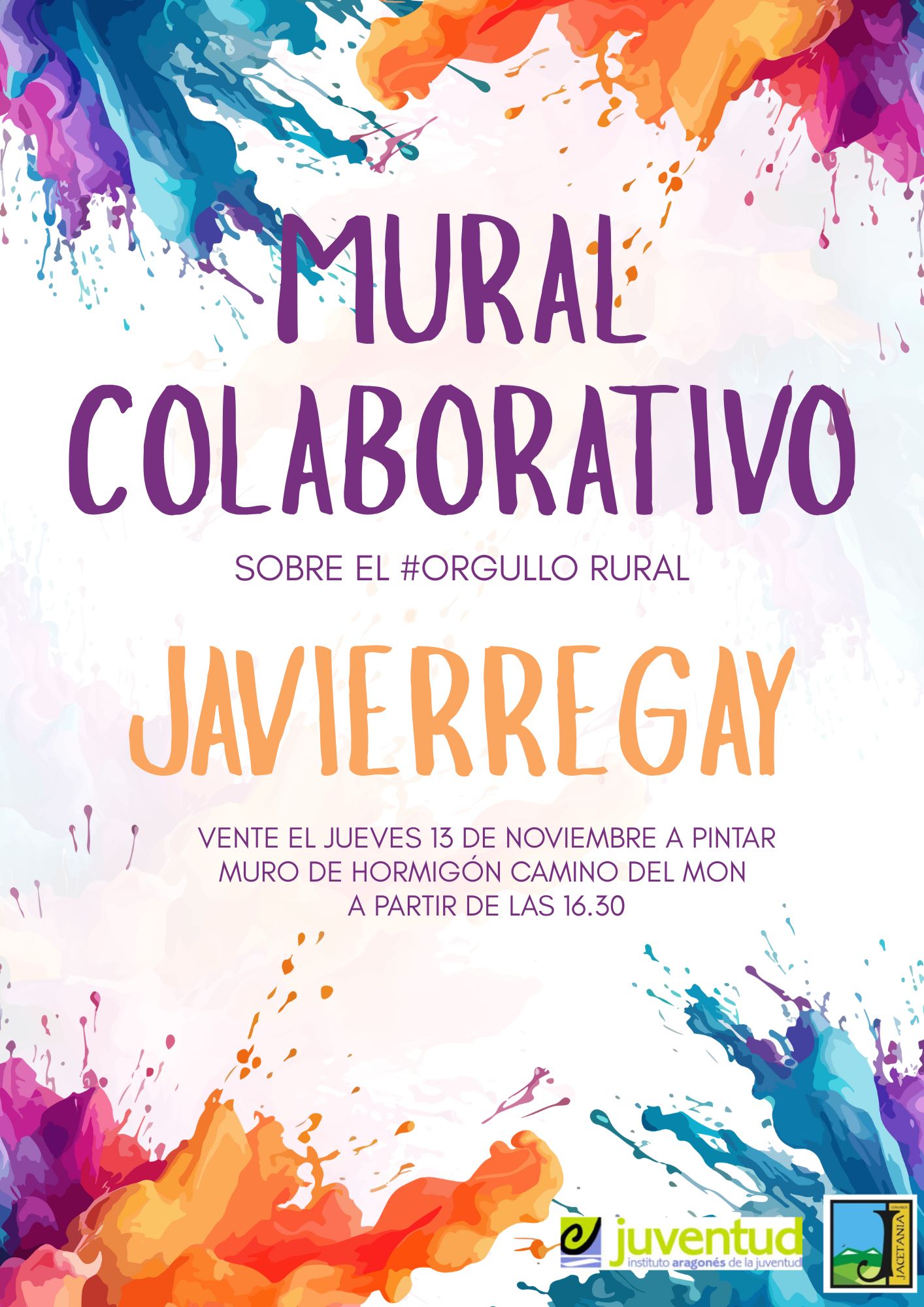 MURAL COLABORATIVO EN JAVIERREGAY 