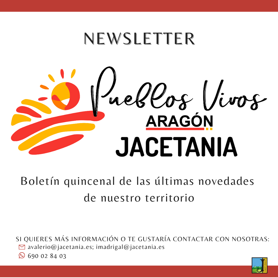 Newsletter PUEBLOS VIVOS JACETANIA