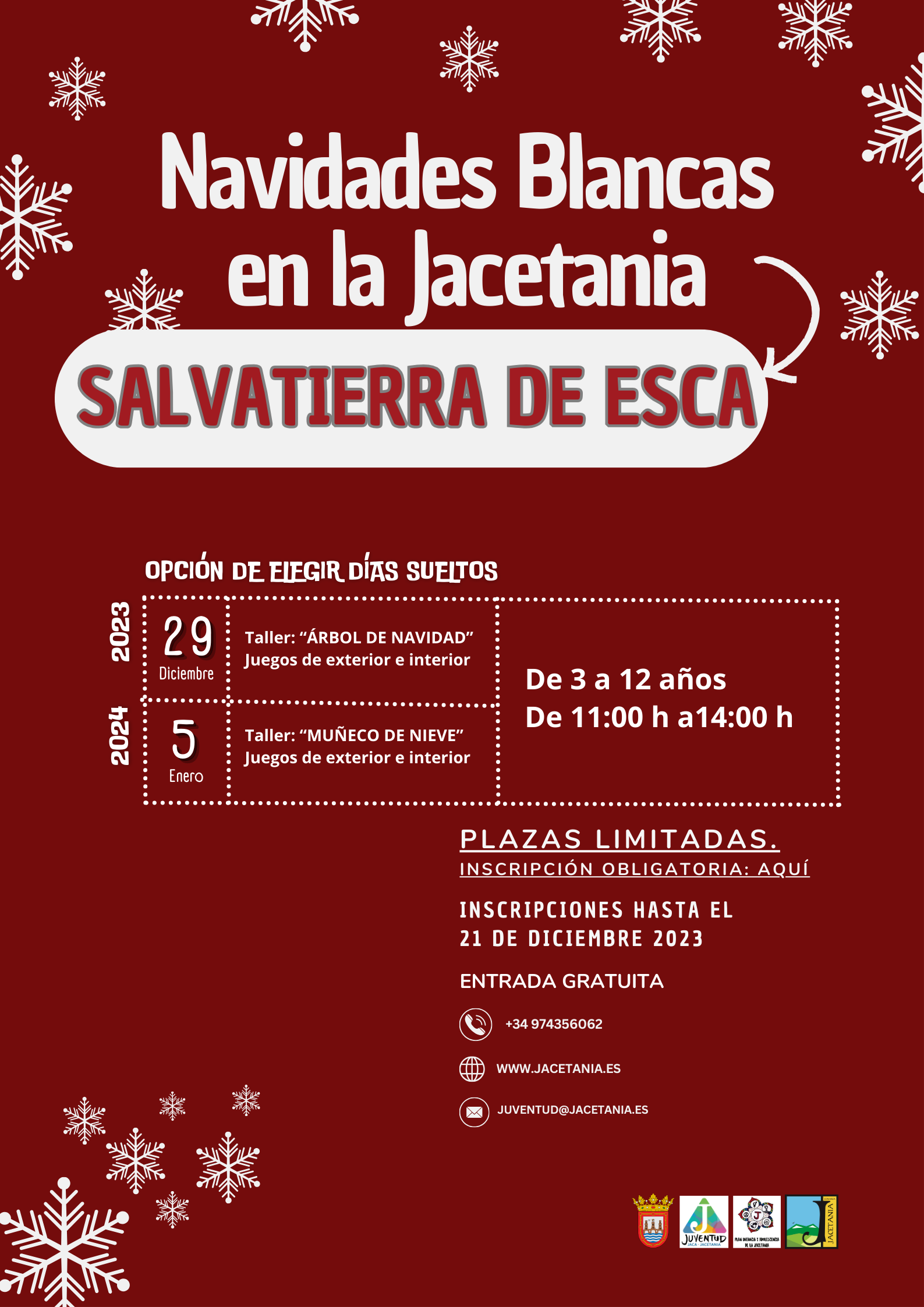 SALVATIERRA DE ESCA 2023: NAVIDADES BLANCAS