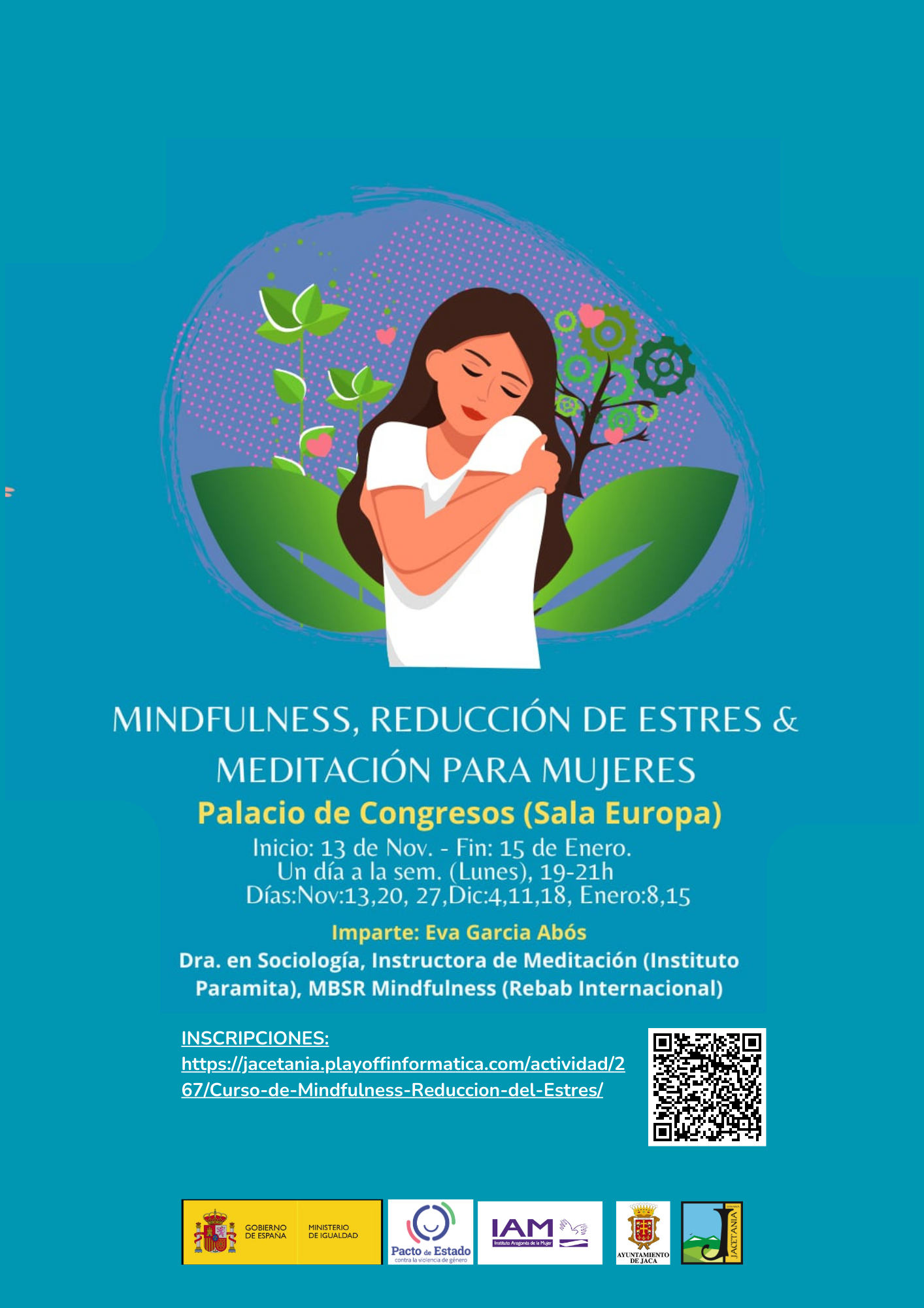 Taller de Mindfulness, reducción de estrés y meditación para mujeres