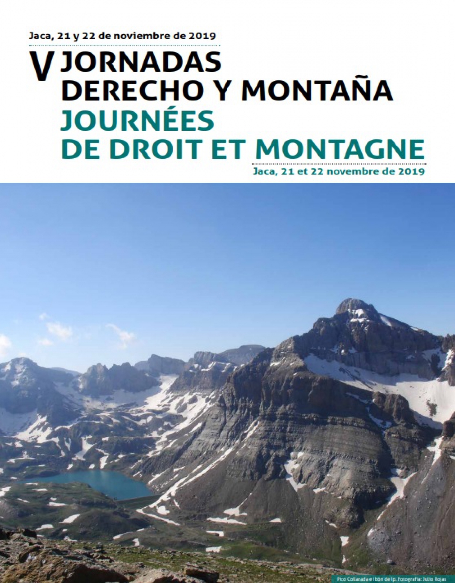 V Jornadas Derecho y Montaña