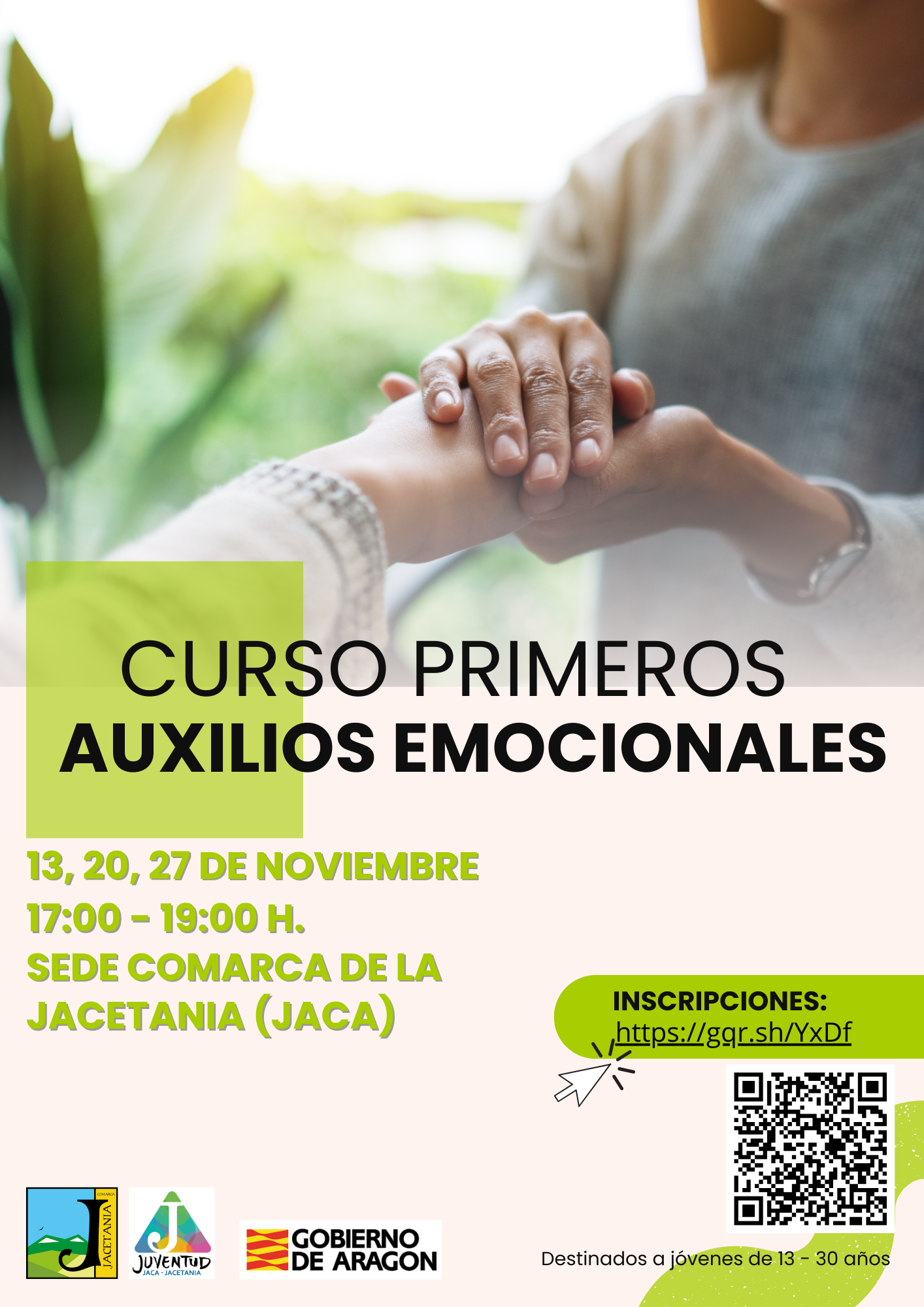 Imagen Formación a grupos de jóvenes en temáticas de interés para favorecer el bienestar emocional