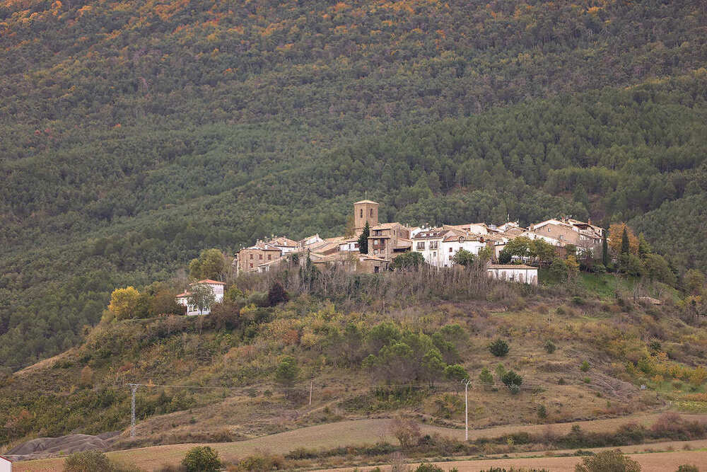 Imagen panorámica de artieda
