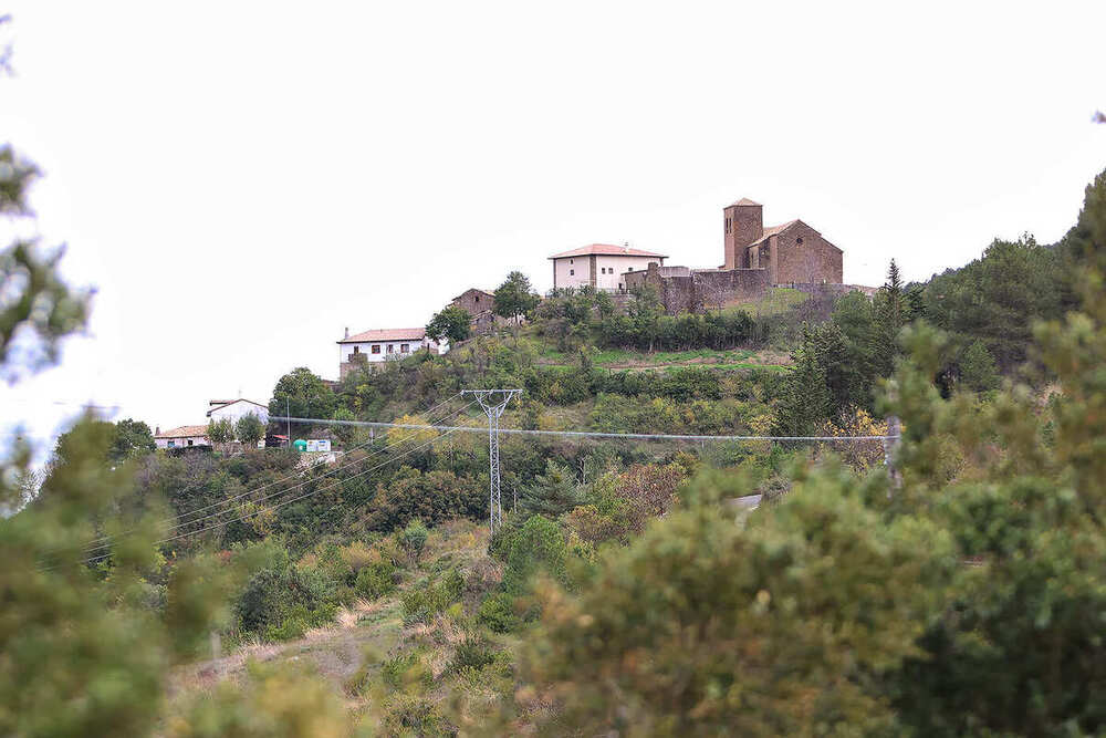 Minos desde un monte cercano