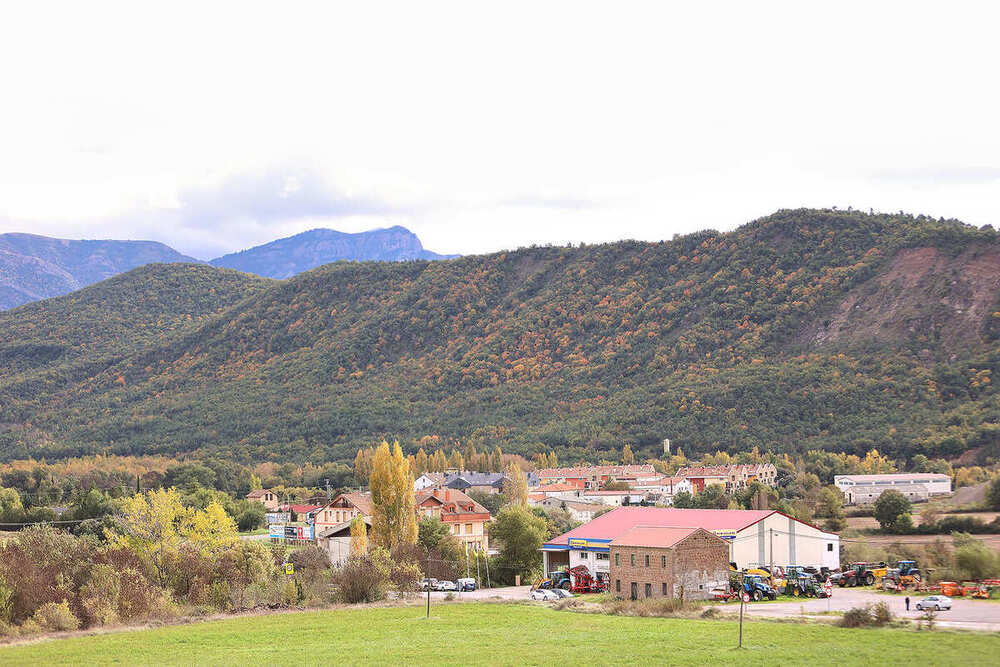 Panorámica de Puente la Reina de Jaca