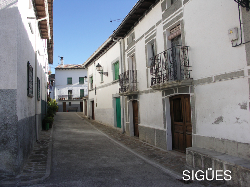 Desde el límite con la provincia de Huesca al este, hasta el de Navarra al oeste; desde lo alto de las sierras de Leire y de Orba al norte, hasta las orillas del Aragón y el embalse de Yesa al sur, se extiende el amplio término de Sigüés. 