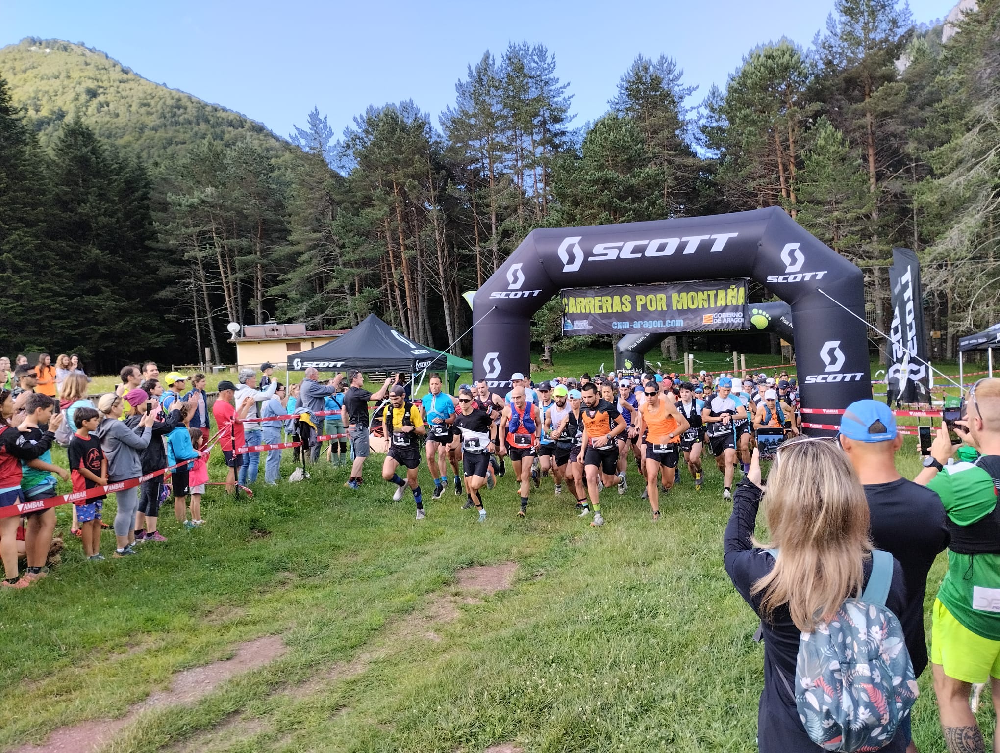 250 corredores participaban en la Carrera por Montaña “Boca del Infierno”