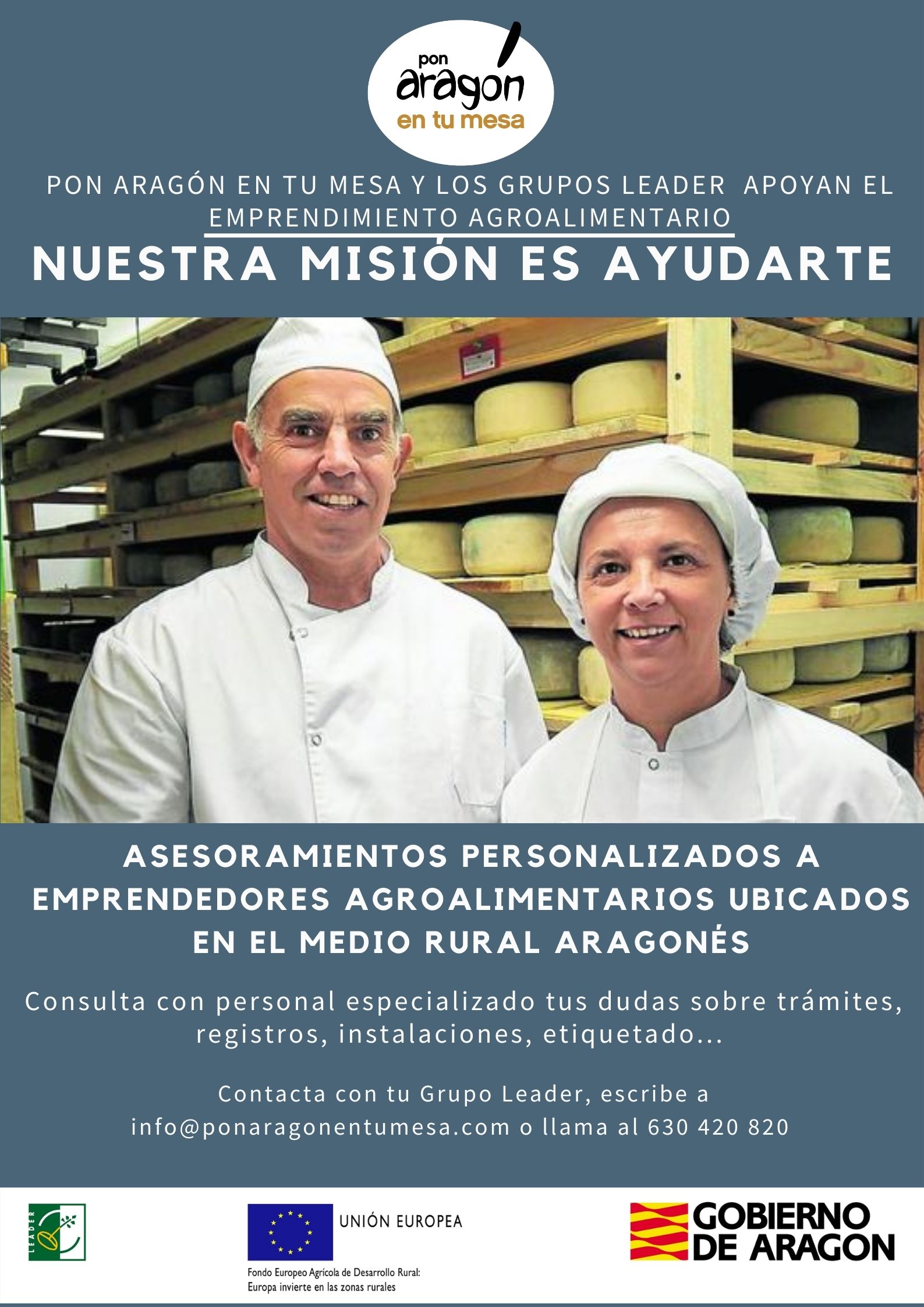 “Pon Aragón en tu mesa” apoya al emprendedor agroalimentario con asesoramientos personalizados