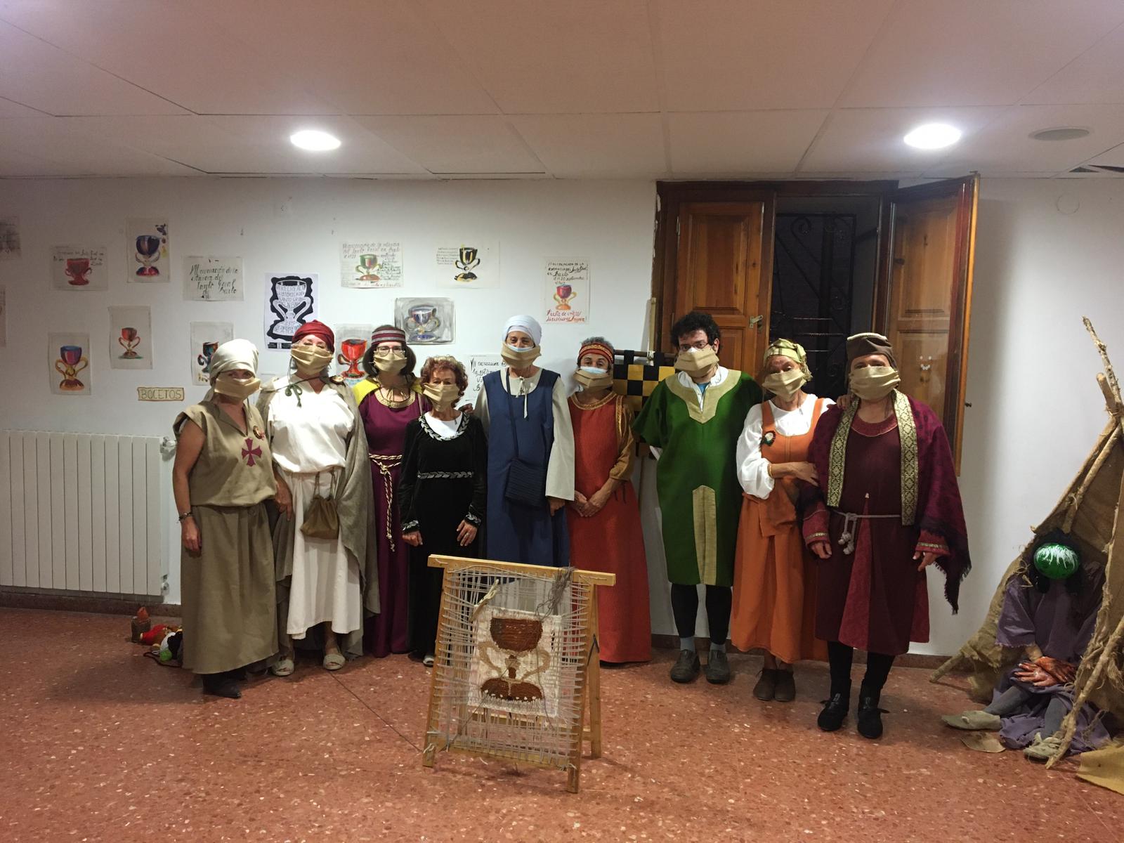 Bailo recuerda su Recreación Histórica de la Estancia del Santo Grial