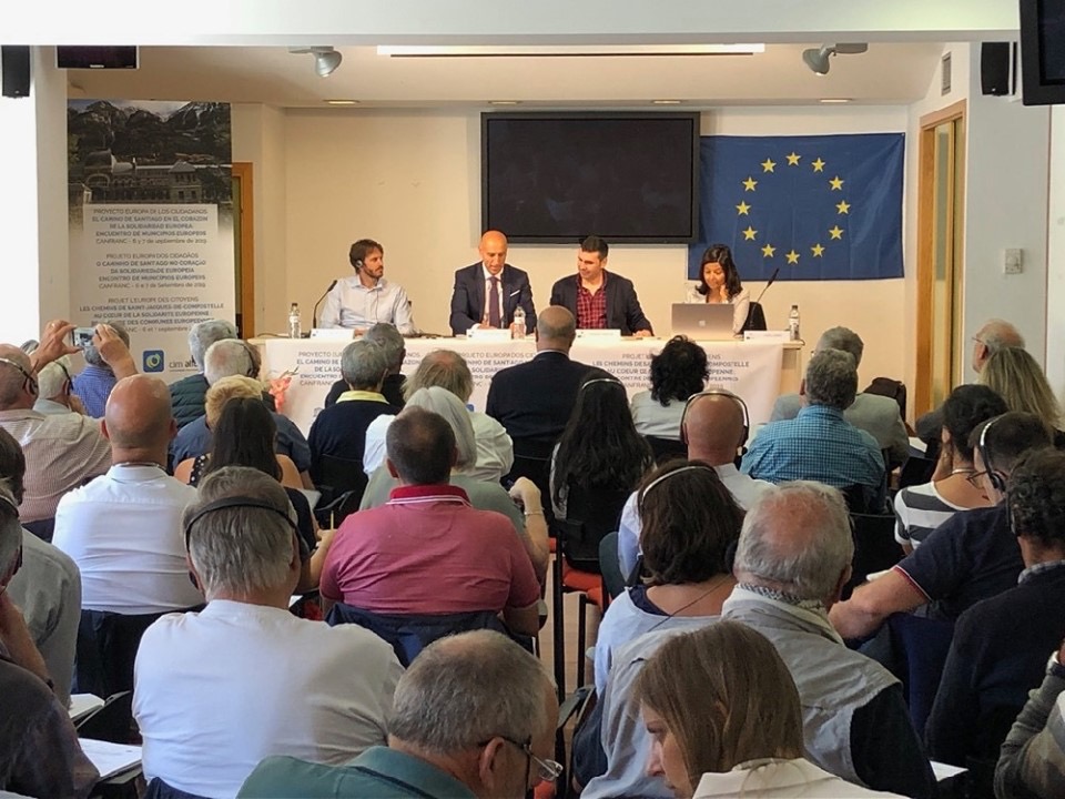 Canfranc acogió la Cumbre de Municipios Europeos del Camino de Santiago 