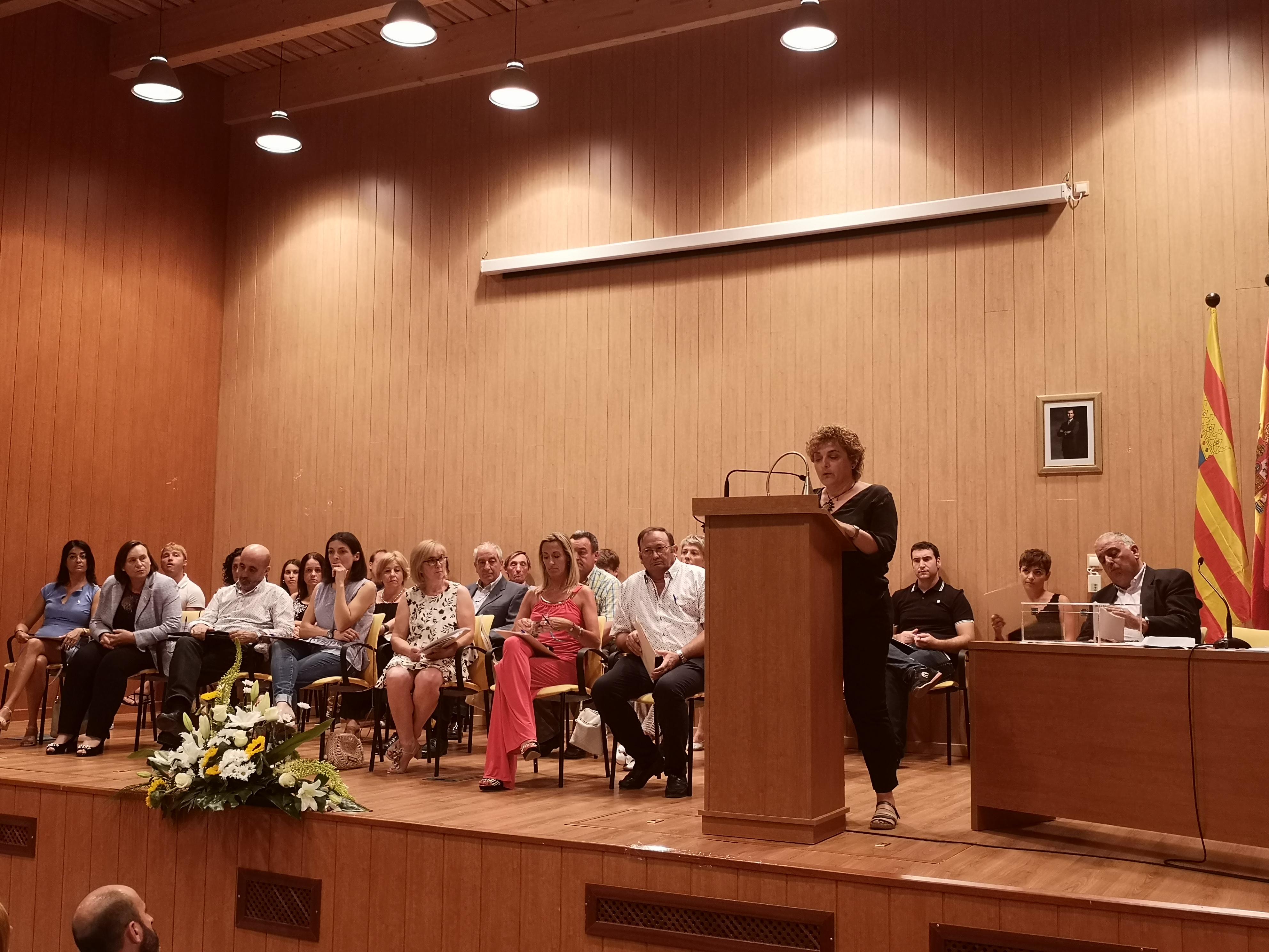 El Consejo Comarcal de la Jacetania reelige como presidenta a Montserrat Castán Arnal