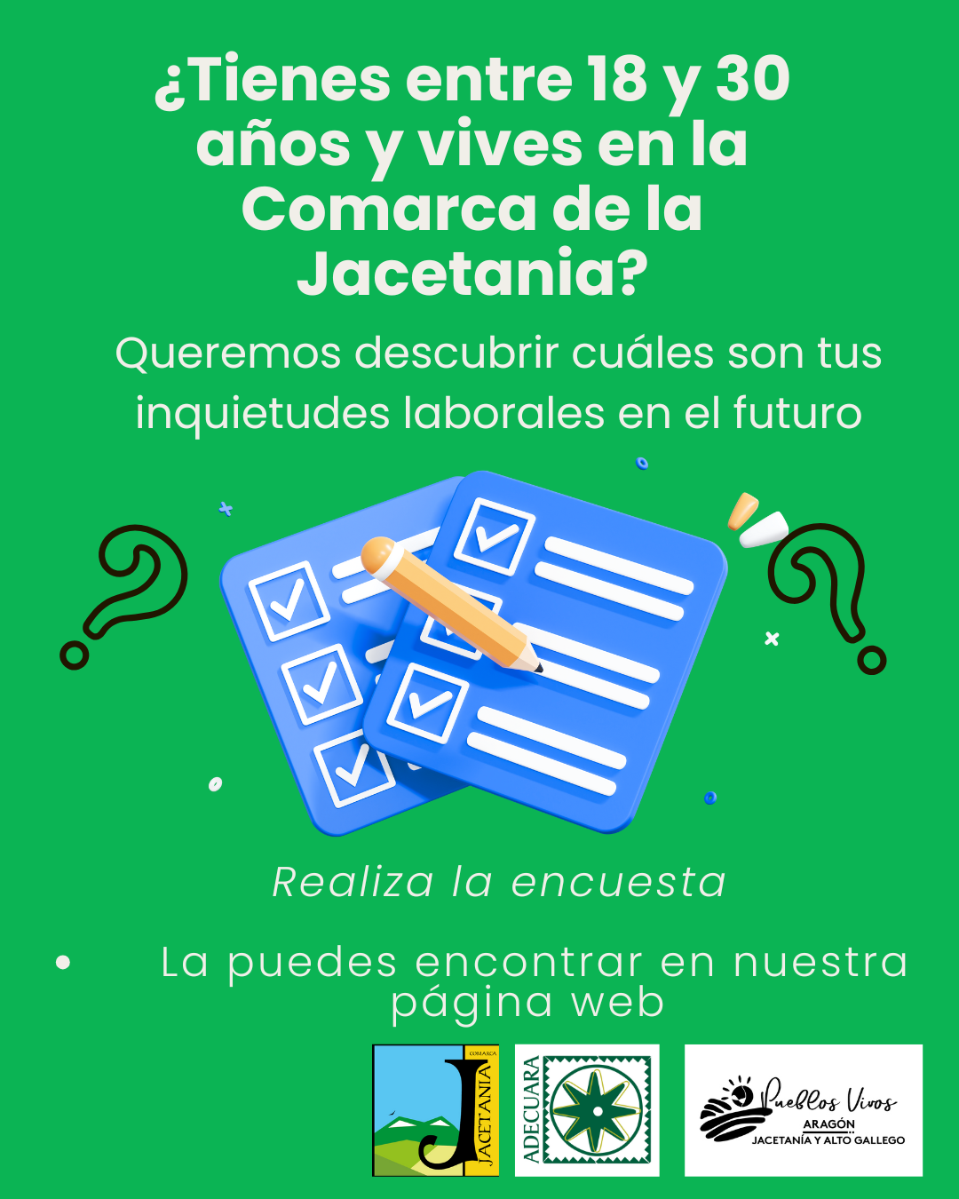 ENCUESTA SOBRE EL FUTURO LABORAL: Jóvenes de 18 a 30 años