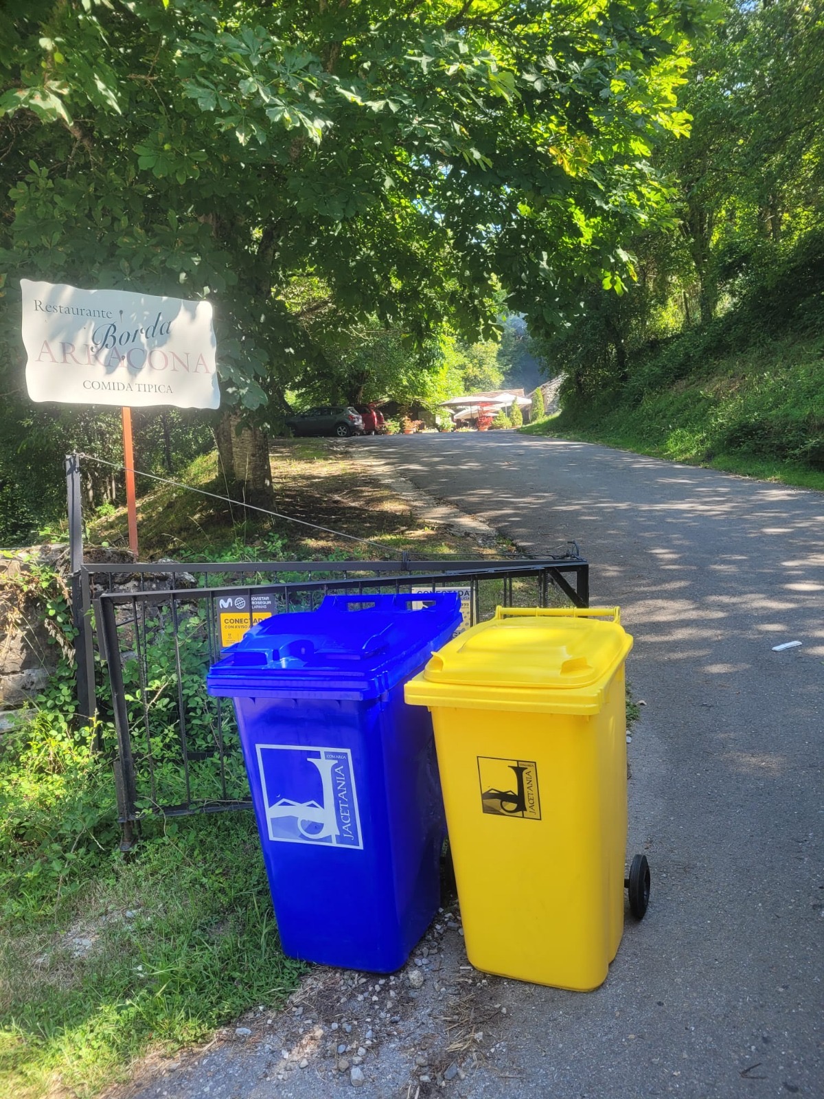 La Comarca de la Jacetania finaliza satisfactoriamente la recogida de residuos puerta a puerta en el Valle de Oza y de Zuriza 