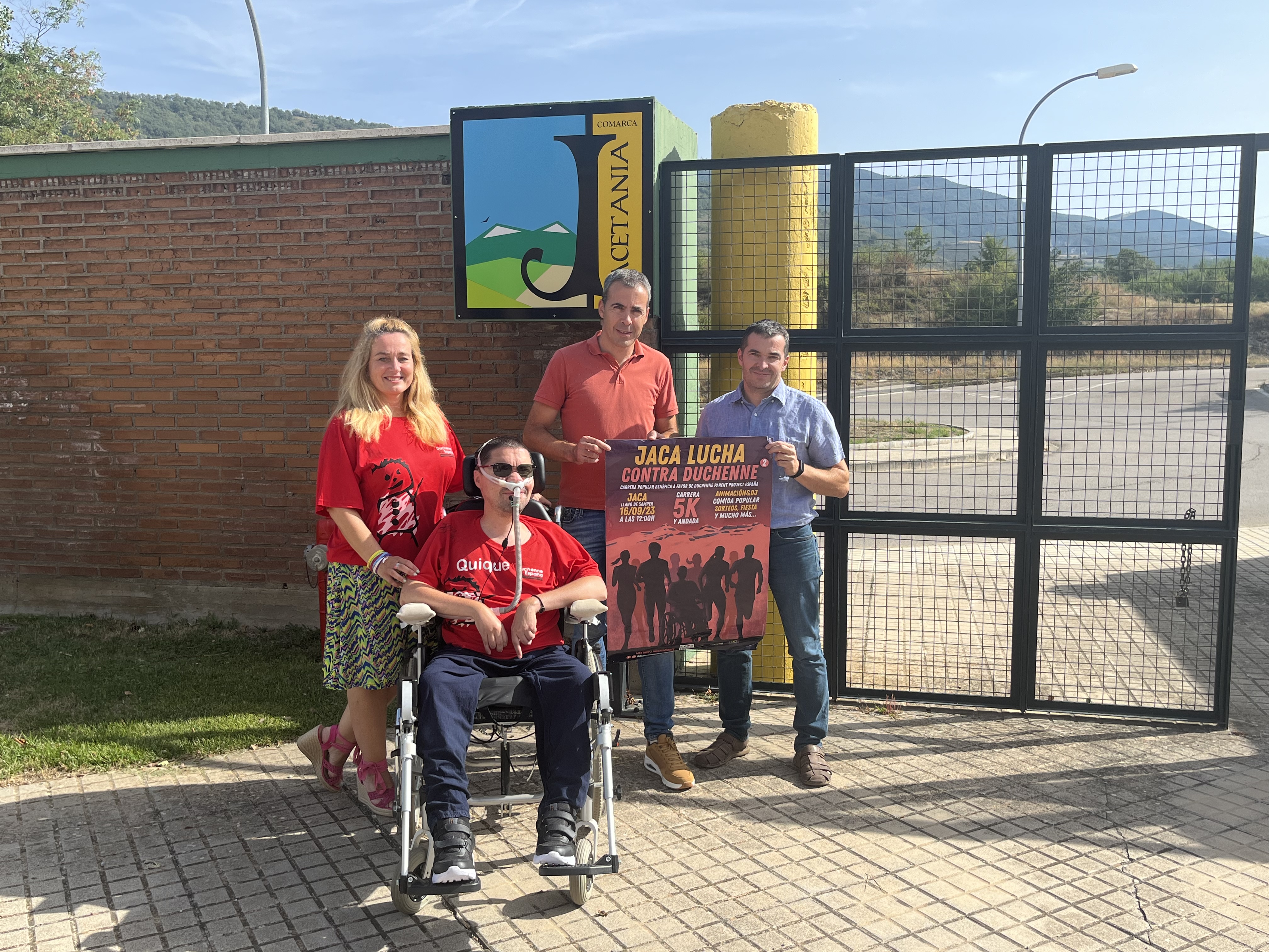 La Jacetania colabora en la II edición de “Jaca lucha contra duchenne”