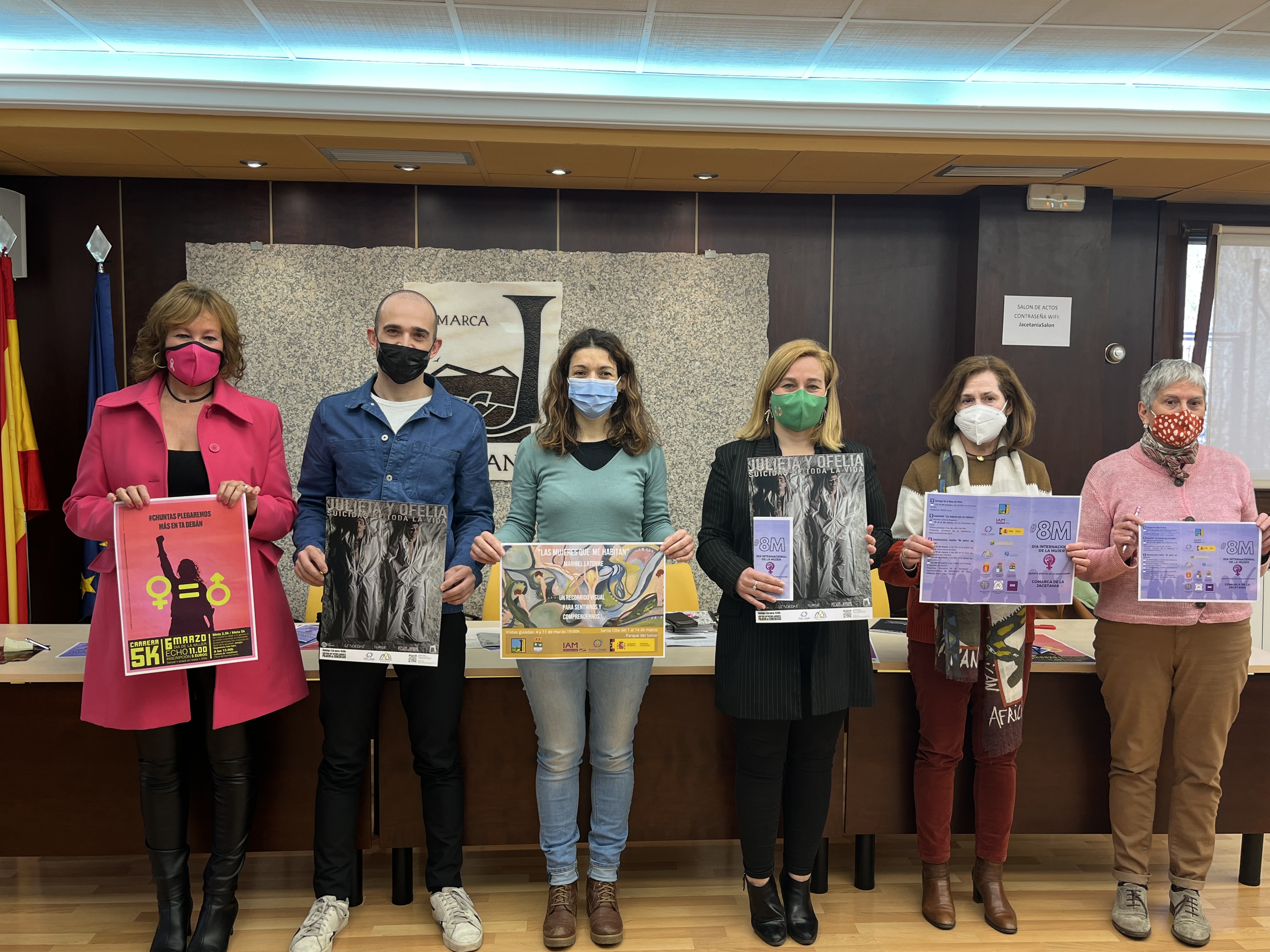 La Jacetania conmemora el 8M, Día Internacional de la Mujer