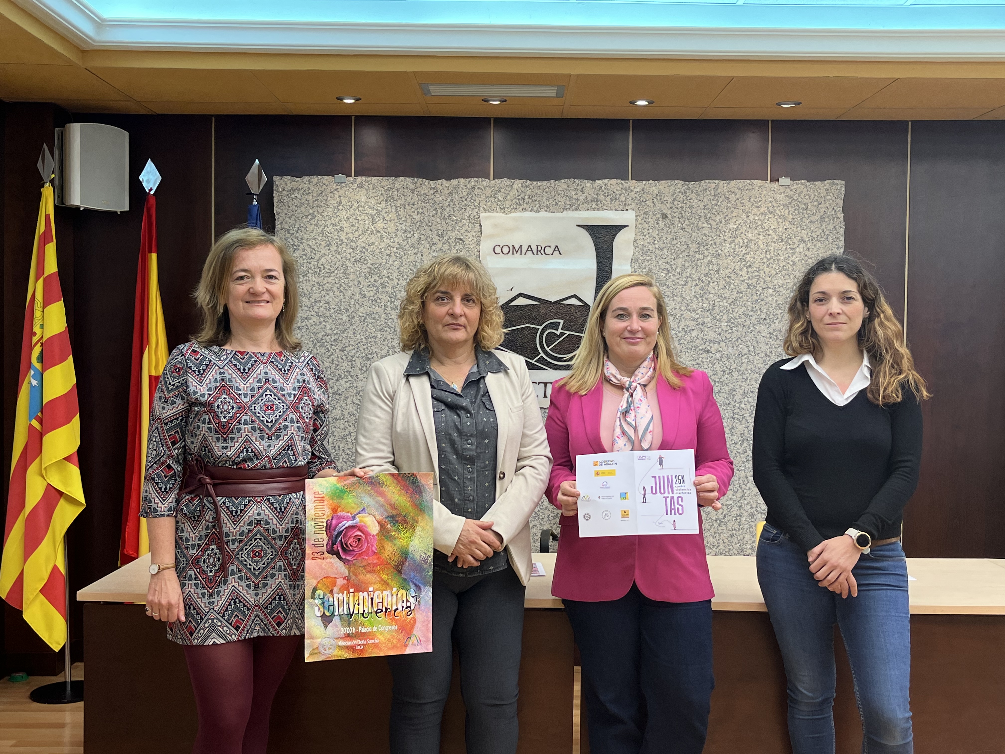 La Jacetania conmemora el Día Internacional para la Erradicación de la Violencia contra las Mujeres