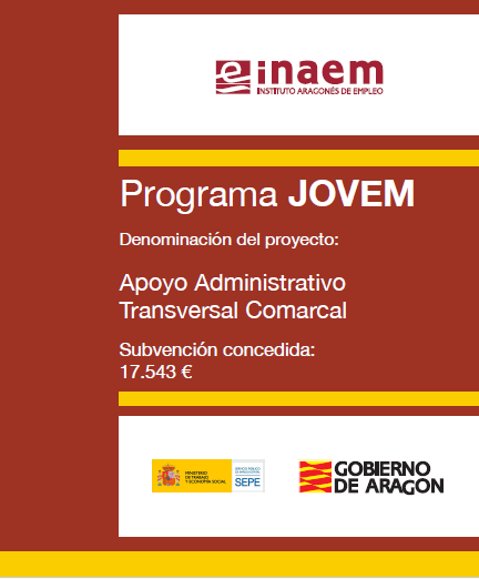 Nueva Incorporación de personal de apoyo administrativo transversal a la comarca de la Jacetania