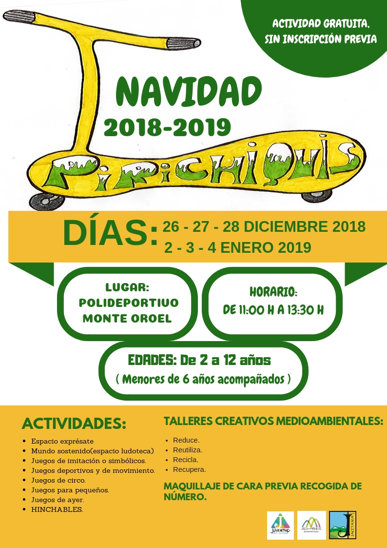 Pirichiquis y Navidades Blancas, actividades infantiles para las vacaciones en la Jacetania