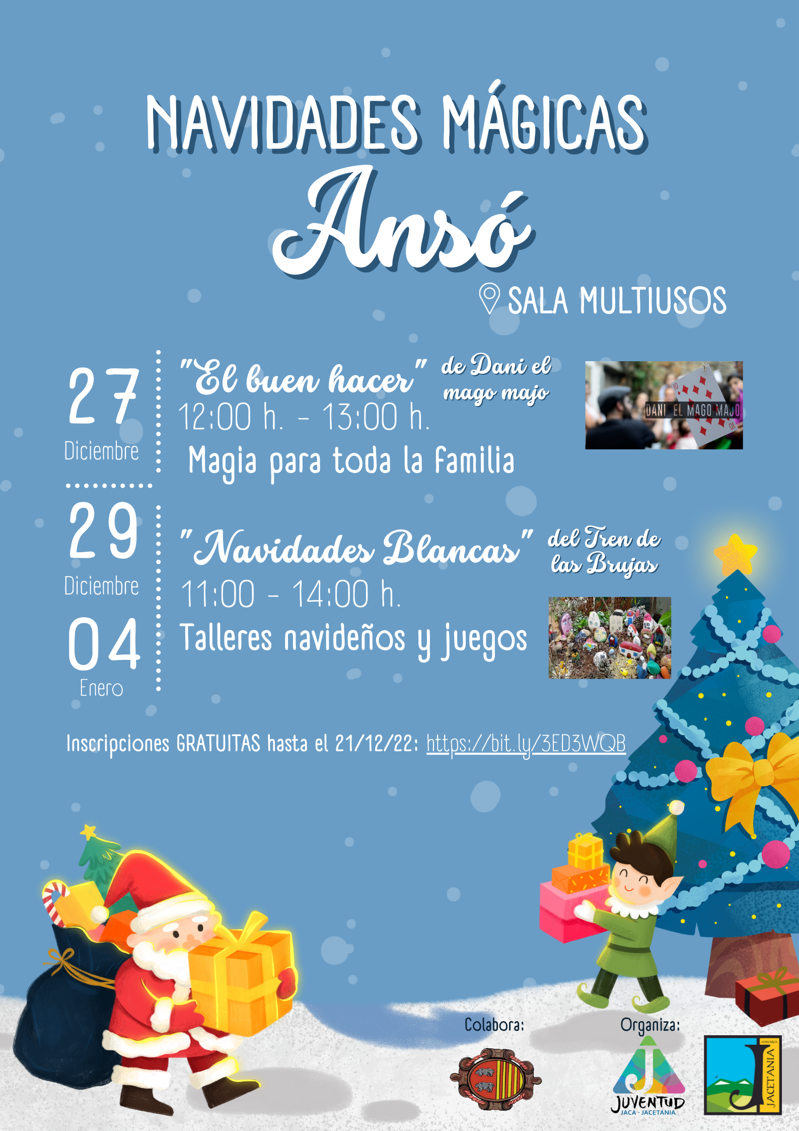Pirichiquis y Navidades Mágicas, en Jaca y en once pueblos de La Jacetania