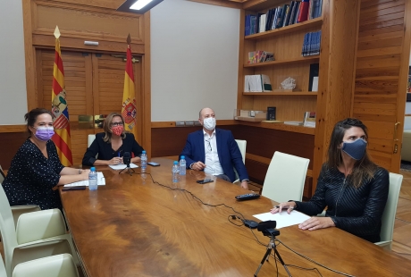 Se refuerza la relación de las Comarcas con la DGA con una Comisión de Coordinación