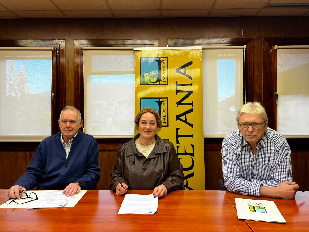 Imagen La Comarca de la Jacetania y la Asociación Sancho Ramírez reafirman su colaboración