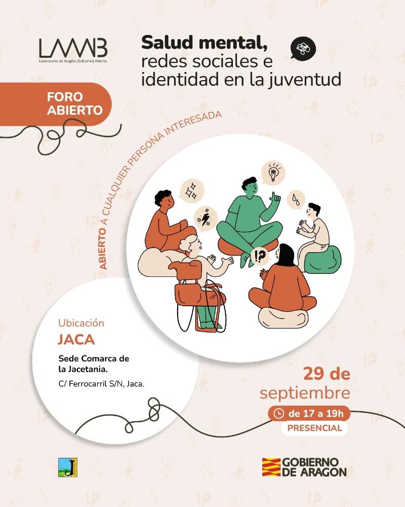 Imagen La Comarca de la Jacetania abre sus puertas para un foro abierto sobre la salud mental en la juventud