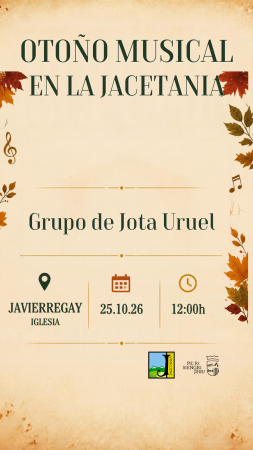 Imagen Otoño Musical: Grupo de Jota Uruel en Javierregay